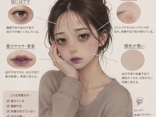 生理前の不調を美容整体でラクに【清須/名駅/PMS/生理痛/整体】