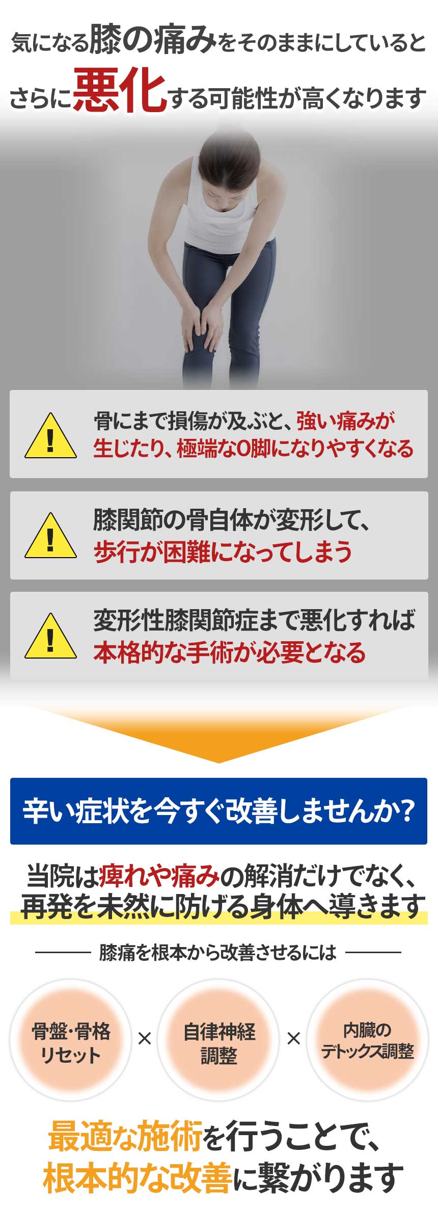 そのままにしていると